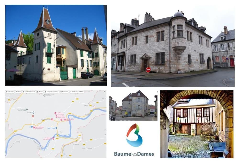 Appartement Meuble Duplex T3. Baume-les-Dames Exteriör bild